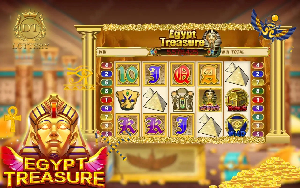 dt lottery egypt treasure demo game