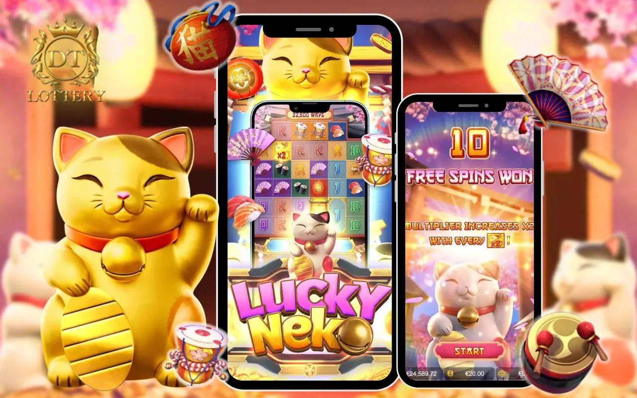 dt lottery lucky neko game content