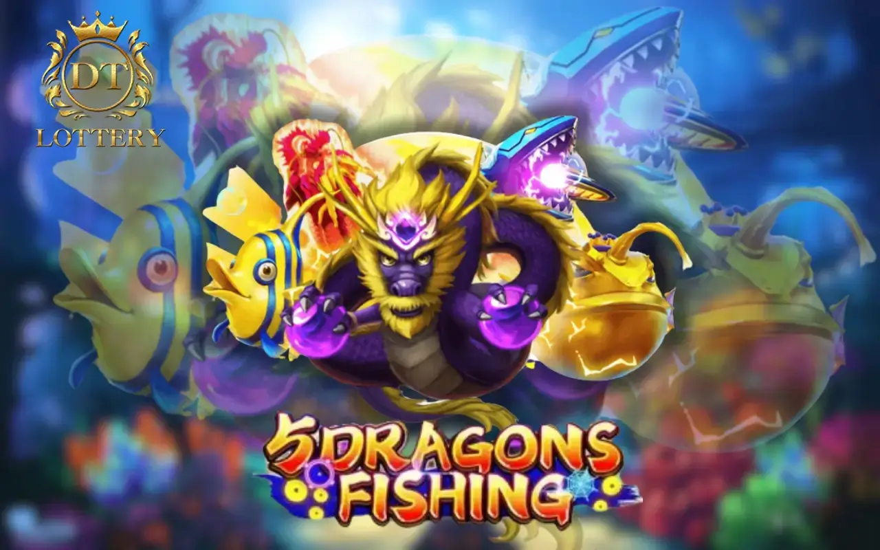 dt lottery five dragons fishing game intro