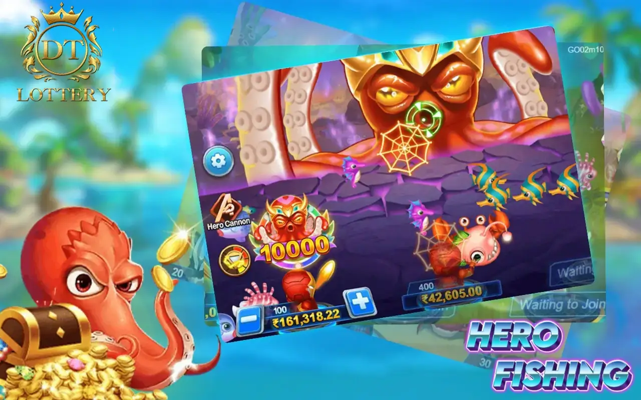 dt lottery hero fishing demo game